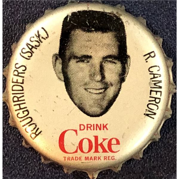 1965 COCA COLA CFL BOTTLE CAPS - ROY CAMERON