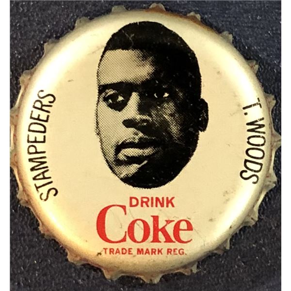 1965 COCA COLA CFL BOTTLE CAPS - TED WOODS