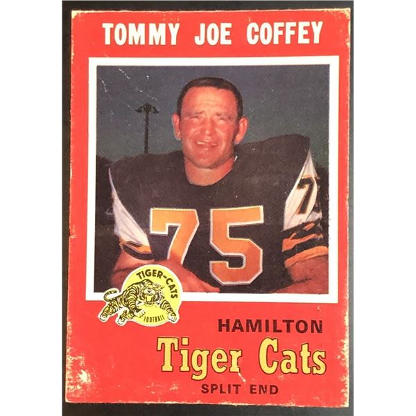1971 O-PEE-CHEE CFL TOMMY JOE COFFEY (HOF)