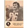 Image 1 : 1981 JOGO CFL GREG MARSHALL (HOF)