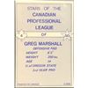 Image 2 : 1981 JOGO CFL GREG MARSHALL (HOF)