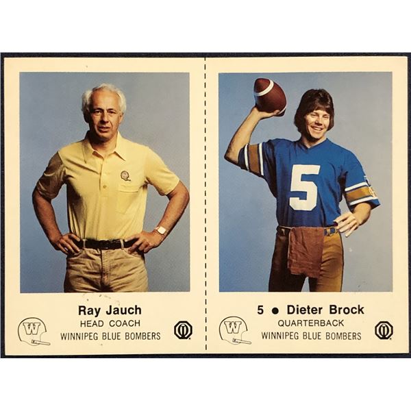 1982 CFL DIETER BROCK (HOF)