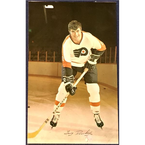 NHL PHILADELPHIA FLYERS 3.5"x5.5" POSTCARD - GARY DORNHOEFER