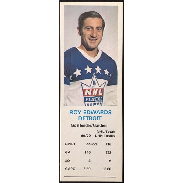 1970-71 DAD'S COOKIES ROY EDWARDS