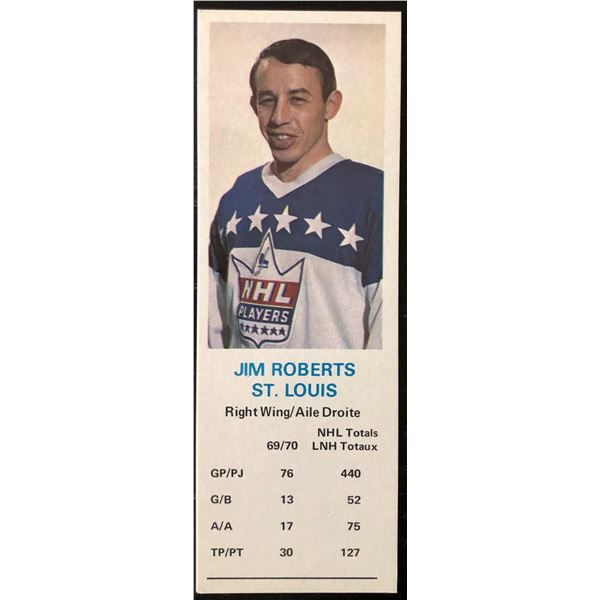 1970-71 DAD'S COOKIES JIM ROBERTS