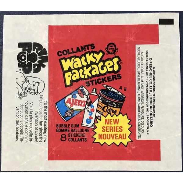 1979 O-PEE-CHEE WACKY PACKAGES WRAPPER