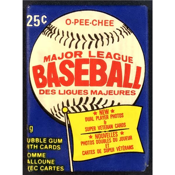 1983 O-PEE-CHEE BASEBALL WAX PACK