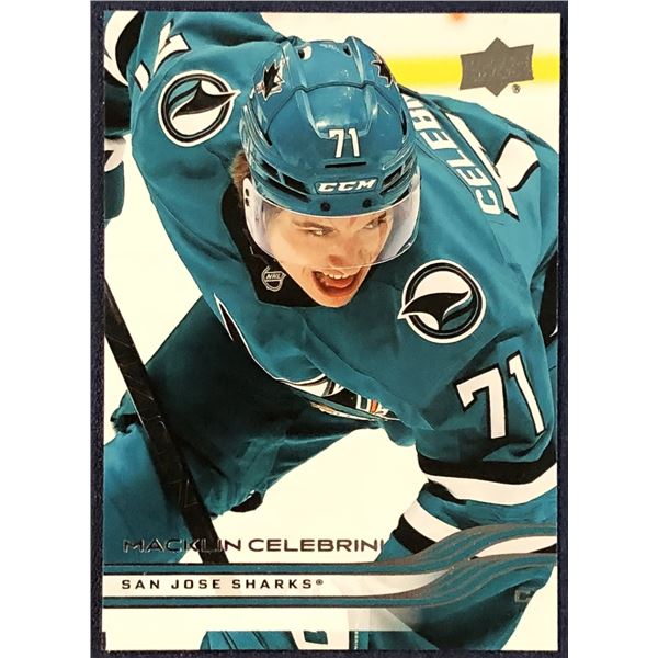2025-26 UPPER DECK MACKLIN CELEBRINI ROOKIE CARD