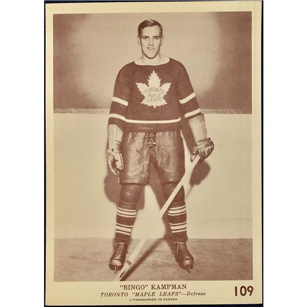 1940-41 O-PEE-CHEE V301-2 BINGO KAMPMAN