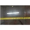 Image 13 : Black 3-Seat Sofa 83" x 20" x 34"H w/ 2 Clear Tables, Misc Sizes