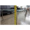 Image 14 : Black 3-Seat Sofa 83" x 20" x 34"H w/ 2 Clear Tables, Misc Sizes