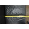 Image 16 : Black 3-Seat Sofa 83" x 20" x 34"H w/ 2 Clear Tables, Misc Sizes