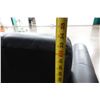 Image 17 : Black 3-Seat Sofa 83" x 20" x 34"H w/ 2 Clear Tables, Misc Sizes