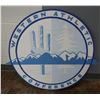 Image 1 : Round Western Athletic Conference Sign 32" Dia