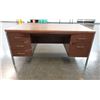 Image 1 : Metal Desk w/ Laminate Top & 6 Drawers 60" x 36" x 29"H