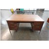 Image 2 : Metal Desk w/ Laminate Top & 6 Drawers 60" x 36" x 29"H