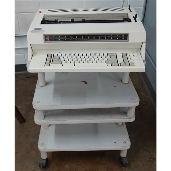 IBM Wheelwrite 10 Series II Typewriter on Stand