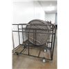 Image 4 : Qty 2 Round Table Dollies w/ 6 Round Tables 60" Dia