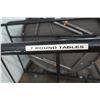 Image 5 : Qty 2 Round Table Dollies w/ 6 Round Tables 60" Dia