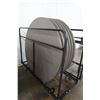 Image 2 : Qty 2 Round Table Dollies w/ 6 Round Tables 60" Dia