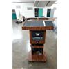 Image 3 : Wooden Podium Stand w/ Amplivox Sound System Base 22" x 17" x 44"H