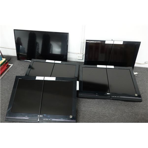 Qty 5 LED TV's:  Sony KDL-32S5100, LG 43LM5700PUA, etc