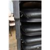Image 6 : Qty 20 Metal Stacking Chairs w/ Upholstered Seats & Backs 16" x 15" x 35"H