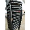 Image 8 : Qty 20 Metal Stacking Chairs w/ Upholstered Seats & Backs 16" x 15" x 35"H