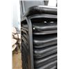 Image 5 : Qty 20 Metal Stacking Chairs w/ Upholstered Seats & Backs 16" x 15" x 35"H