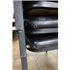 Image 7 : Qty 20 Metal Stacking Chairs w/ Upholstered Seats & Backs 16" x 15" x 35"H