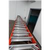 Image 5 : Qty 3 Werner Ladders: 2 @ 12' & 1 @ 14' (cart not included)