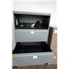 Image 3 : Metal 4-Drawer Filing Cabinet 18" x 28" x 52"H & Lateral 6-Drawer File 36" x 20" x 65"H