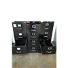Image 2 : Qty 3 McDowell & Craig Black 4-Drawer Filing Cabinets 18" x 28" x 52"H