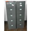 Image 1 : Qty 2 Sen 5-Drawer Filing Cabinets 18" x 28" x 60"