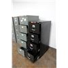 Image 3 : Sen 5-Drawer Filing Cabinet 18" x 28" x 60"H & 4-Drawer File 18" x 28" x 52"H