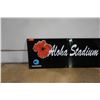 Image 3 : Aloha Stadium Sign w/ Hibiscus 60" x 24"
