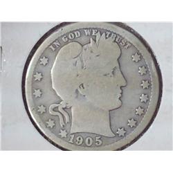 1905 Barber Quarter