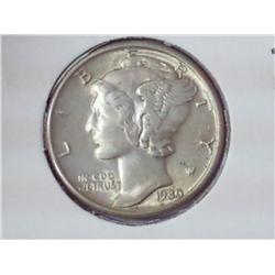 1930 Mercury Dime