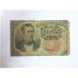 10 Cent US Fractional Currency (F-1265)