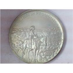 Transcontinental Railroad 1/2+ Oz. Silver Token