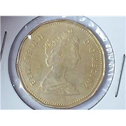 1989 Canada Loon Dollar (UNC)