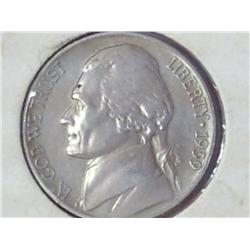 1939-D Jefferson Nickel (AU/BU)
