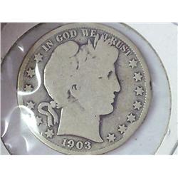 1903-O Barber Half Dollar