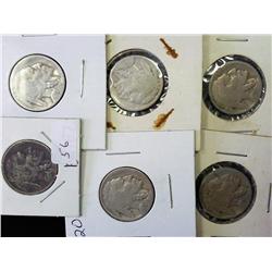 6-1920 Buffalo Nickels
