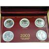 Image 1 : 2003 State Quarter Collection (UNC) As Shown