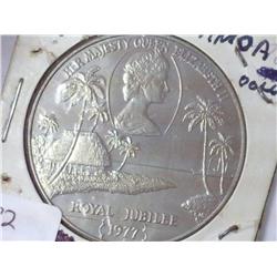 1977 Western Somoa Dollar (Tala) (UNC)