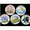 Image 1 : All 5 - 2001 State Quarters (Colorized)