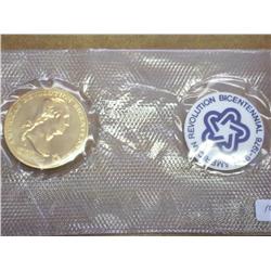 US Mint American Revolution Bicentennial Medal