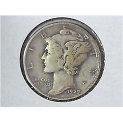 1929-D Mercury Dime