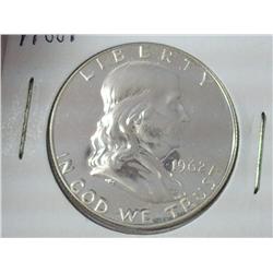 1962 Franklin Half Dollar (Gem Proof)